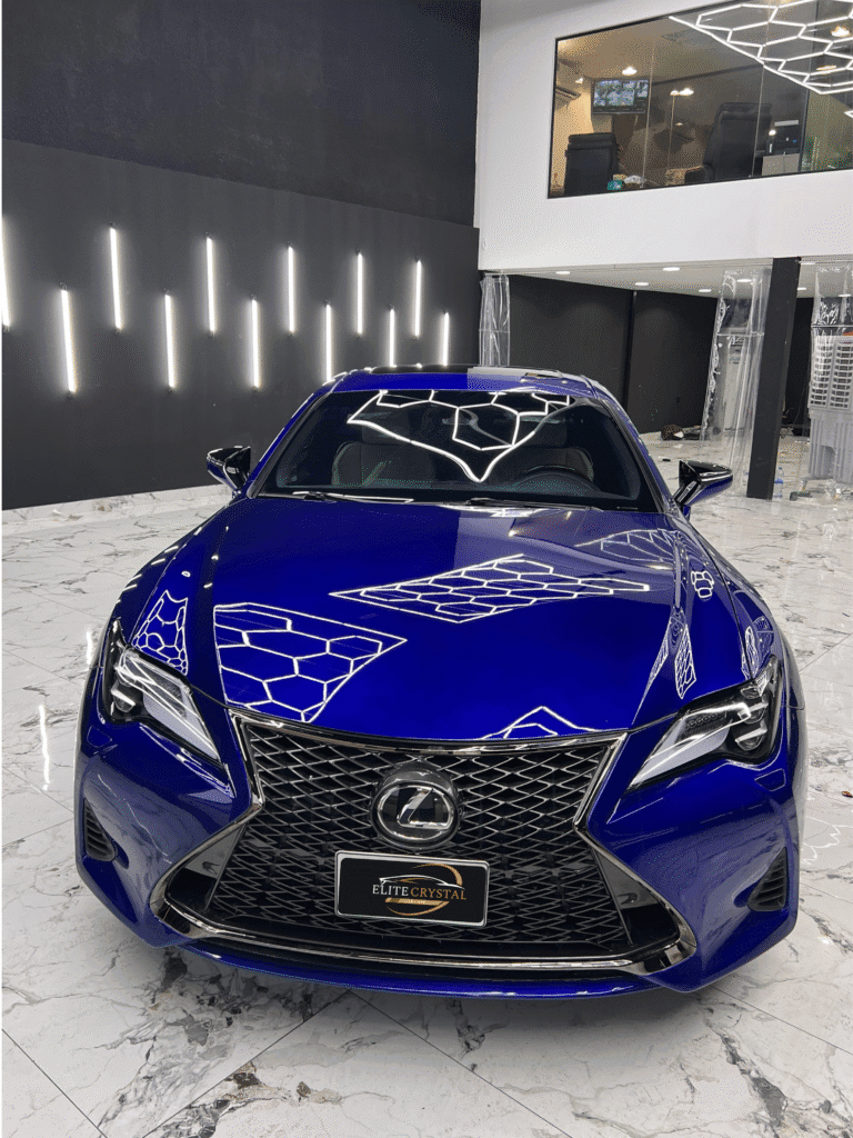 GRADE 4.5A Lexus RC300 PPF at Elite Crystal Car Care